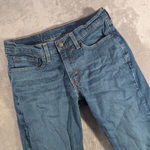 Levi's 514 Jeans Straight Fit Waterless Denim Blue Jeans‎ W29 L32